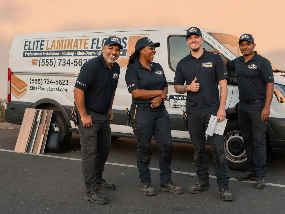 Laminate flooring installation company in Lewis, IA